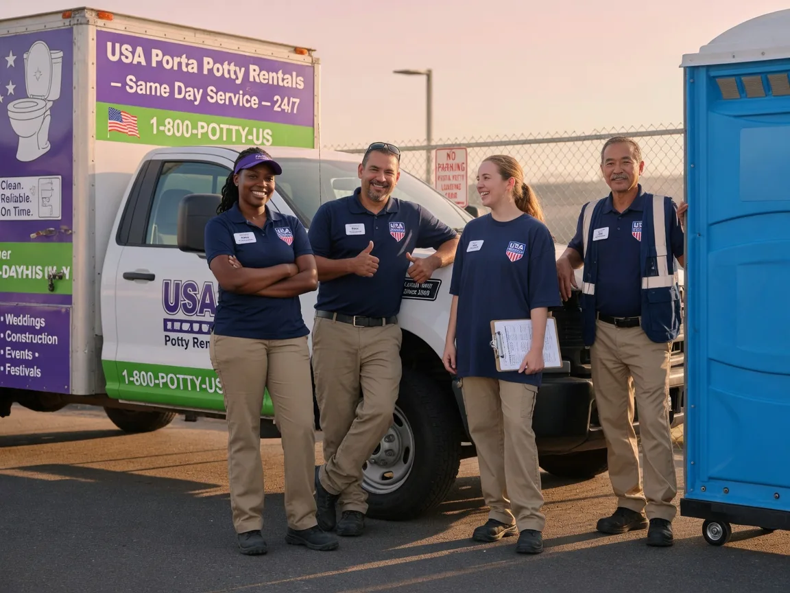 Porta Potty Rental company in Roseboro, NC